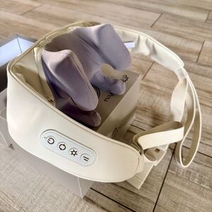 Neck & Shoulder Massager with Heat, Vibration & Adjustable Strap - Cordless